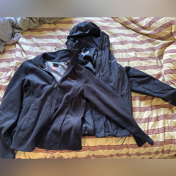 Columbia Black Omni-Heat Interchange Jacket - Picture 1 of 12